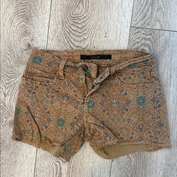 Joe's Jeans Pants - Joe's Jeans Brown Patterned Jean Shorts